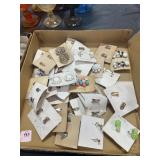 BOX OF ASSTD. CLIP ON EARRINGS
