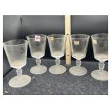 5 THREE SISTERS GOBLETS