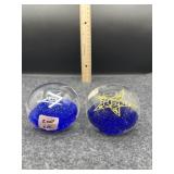 MASONIC & EASTERN STAR PAPERWEIGHTS (2)