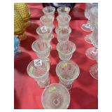 11 PC CLEAR CORDIALS