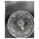 CRYSTAL PEDESTAL BOWL