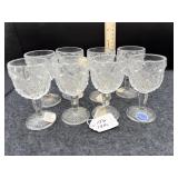 (12) EAPG WINE GOBLETS