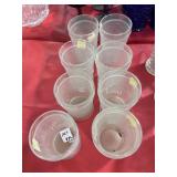 (8) LG WRIGHT WESTWARD HO TUMBLERS