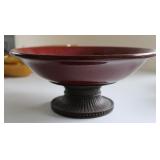 Partylite Moroccan Spice Pedestal Bowl (Retired)