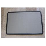 Grey Fabric Contour Frame Board