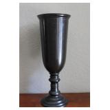 Pottery Barn Bronze Trumpet Pedestal Vase
