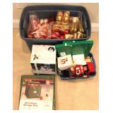 Christmas Ornament Collection w/ Storage Box
