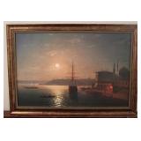 The Bay Golden Horn by Ivan Aivazovsky Print