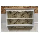 Small Wooden Decorative Hanging Shelf