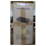 2 Black Under-Bed Storage Rollers