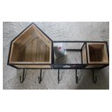 Farmhouse Cubby Wall Shelf