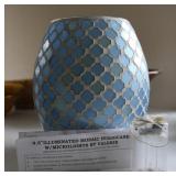 9.5' Illuminated Mosaic Hurricane w/ Microlights