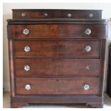 Antique American Empire Chest of Drawers