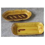 Los Angeles Potteries/ Calif. Pottery Bread Dishes