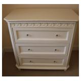 Simply Shabby Chic White 3 Drawer Dresser