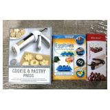 William Sonoma Cookie Press, Eggibles, & Pitter