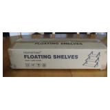 Homemaxs Floating Shelves (Rustic Brown)