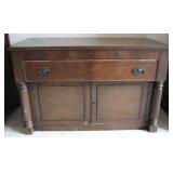 Antique American Empire Sideboard