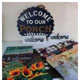 Outdoor/ Garden Signs, Flags, Mats Collection