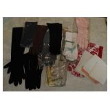 Vintage Genuine Ladies Gloves & Handkerchiefs