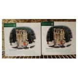 (2) Dept. 56 Hale & Hardy House