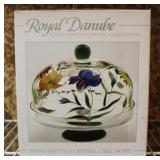 Royal Danube Hand Painted Cake Dome