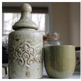 Zanesville Stoneware Co Planter #4604 +