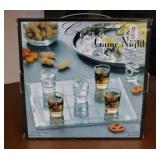 Crystal Clear Tic-Tac-Toe Game Night Drinking Game