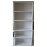 (5 Shelf) White Wooden Storage Shelf #3