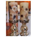 Decorative Candles on Pottery Barn Madeln Holders