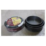 2 Sets of 3 Spring Form Pans