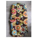 2pc. Outdoor Patio Furniture Floral Cushions