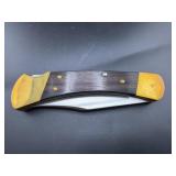 BUCK NO 110 SINGLE LOCK BLADE FOLDING KNIFE