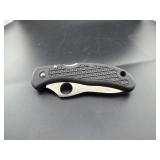 SPYDERCO C08SBK SINGLE BLADE FOLDING KNIFE