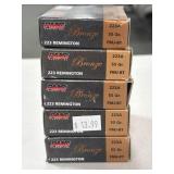 100 RDS OF PMC 223 REM AMMO 55GR FMJ BT