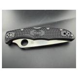 SPYDERCO C13PSBK SINGLE BLADE FOLDING KNIFE