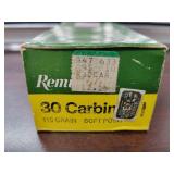 50 ROUNDS REMINGTON 30 CARBINE AMMUNITION