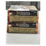 10 RDS FEDERAL 12 GA 2-3/4" BUCKSHOT