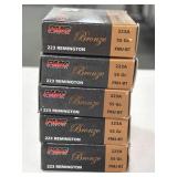 100 RDS OF PMC 223 REM AMMO 55GR FMJ BT