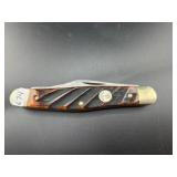 BOKER "KING CUTTER" NO 7474 3 BLADE FOLDING KNIFE