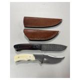 (2) FIXED BLADE KNIVES