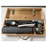 POLAREX MODEL 104D 50MM SPOTTING SCOPE W/