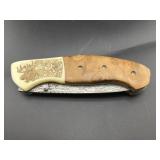 BIG GAME HUNTING KNIFE "MOOSE" FROM THE AMERICAN