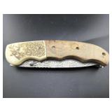 BIG GAME HUNTING KNIFE "WHITE TAIL DEER" FROM