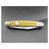 BOKER 3 BLADE FOLDING POCKET KNIFE -