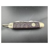 BOKER "TREE BRAND" 4 BLADE POCKET KNIFE
