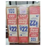 300 RDS. CCI .22 LR MINI MAG AMMUNITION