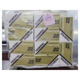 500 RDS. FEDERAL .22 LR AMMUNITION - POWER FLIGHT