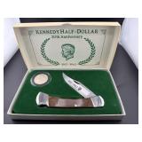KENNEDY HALF DOLLAR 30TH ANNIV. SINGLE BLADE