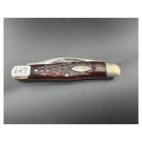 CASE XX 7 DOT 3 BLADE NO 6308 FOLDING POCKET KNIFE